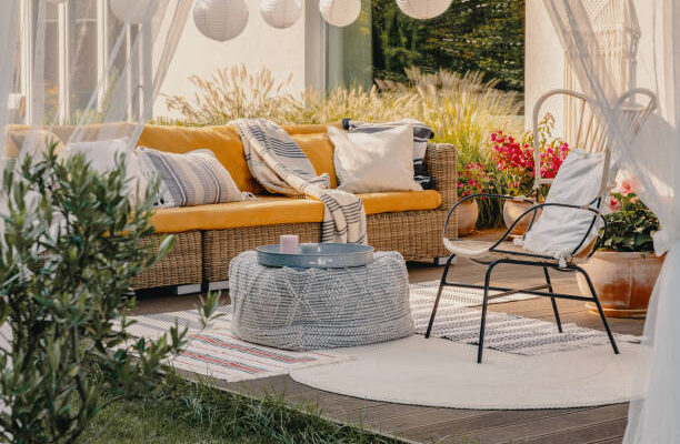 elegante Gartenausstattung